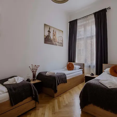 Apartman Golden Pearl - Main Square, 100 Sqm, 4 Krakkó
