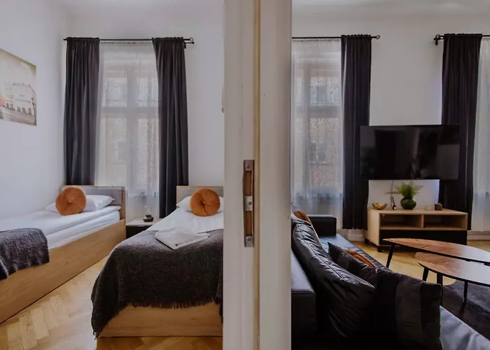 Golden Pearl - Main Square, 100 Sqm, 4 Appartement Krakau