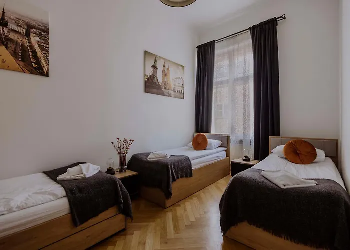Appartement Golden Pearl - Main Square, 100 Sqm, 4 Krakau